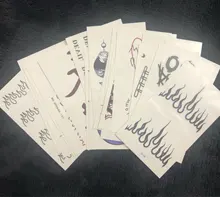 Fake Tattoo Sticker Art Colorful The-Body Waterproof Heart Xuanya on 30pcs/20pcs-Set