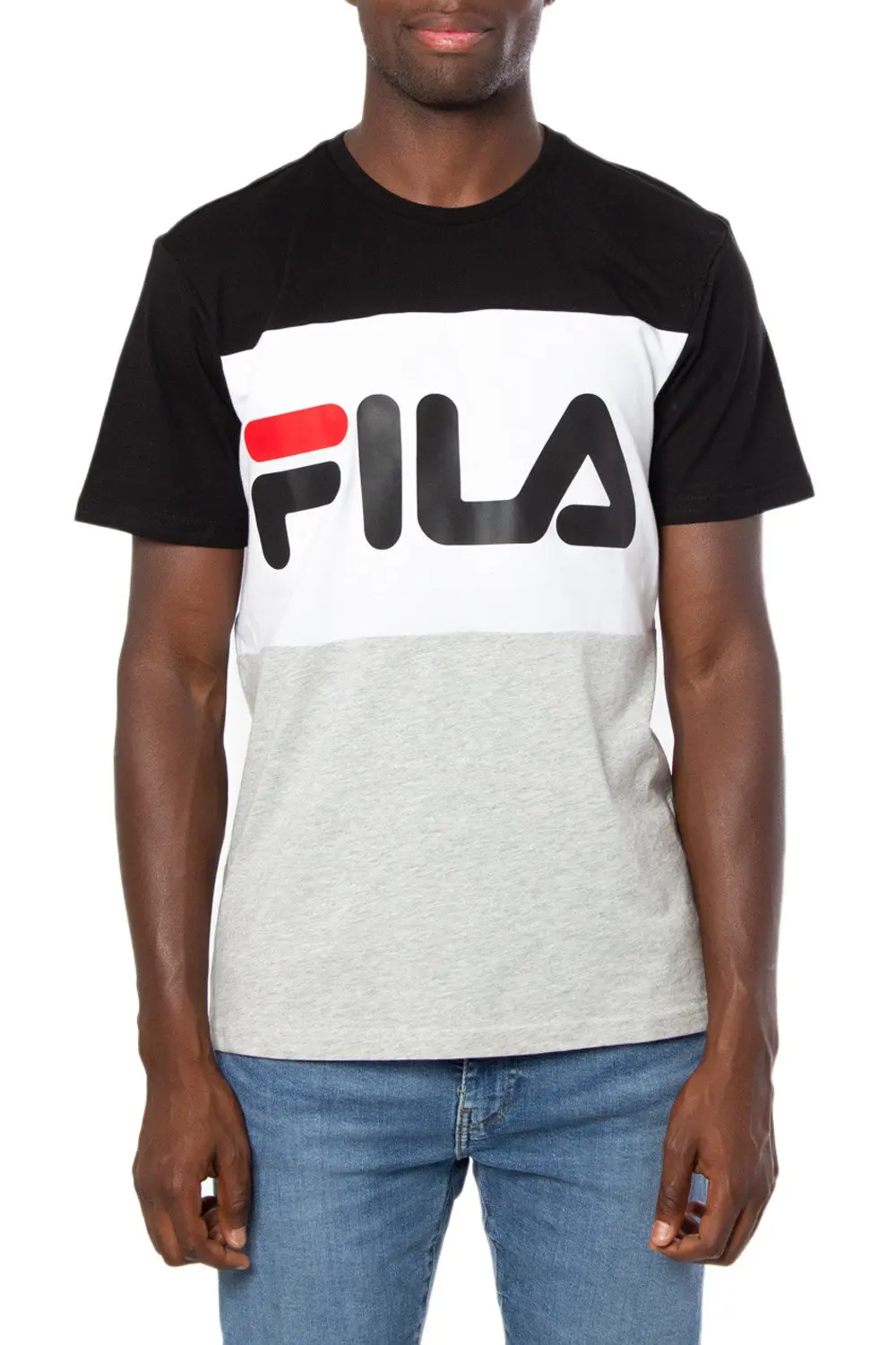 Fila WH7-DAY _ TEE_COLOR_9 черные футболки | Мужская одежда