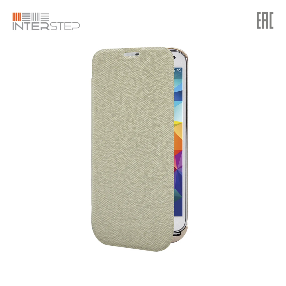 Чехол-аккумулятор INTERSTEP Для Samsung Galaxy S5, 2800 mAh, бежевый