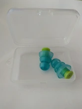 Tapones para los oídos de protección con cancelación de ruido, 1 par, para conciertos, músico, motocicletas, tapones reutilizables de silicona para los oídos