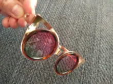 Gafas para muñeca Blythe, lentes de diferentes colores, 1/6, marco de Metal para muñeca Blythe de 12 pulgadas