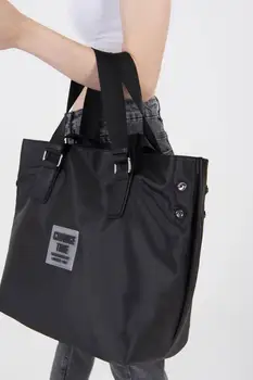 

Woman Black Studs Detailed Big Bag Gift Beautiful Handy