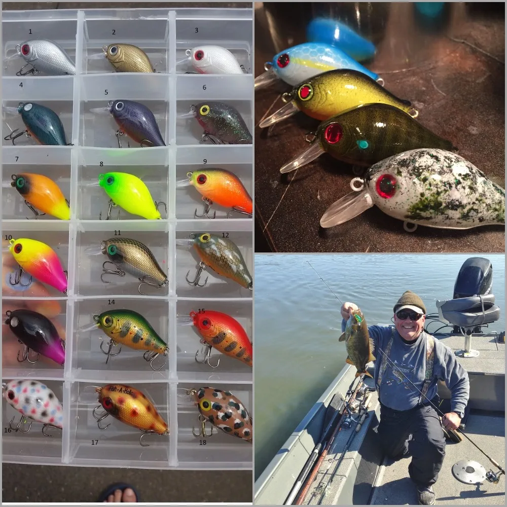 Shallow Crankbait Fishing Lure Assortment 