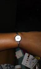 Pop-reloj analógico de cuarzo para mujer, pulsera de acero inoxidable, informal, de moda, Vintage, plateado, nuevo