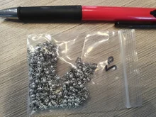 200 Uds. De abalorios chapados en oro y plata, Conector de cadenas de bolitas, 1,5mm, 2mm, 2,4mm, 3,2mm