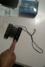 Binoculares potentes HD 40x22 de 2000M, prismáticos de largo alcance, mini telescopio plegable, óptica BAK4, FMC, para deportes de caza, exteriores, camping y viajes