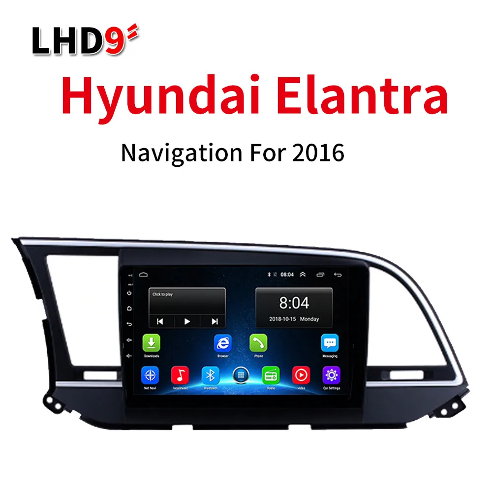 Lionet gps навигация для автомобилей hyundai Elantra 9 дюймов LH2021Y - Размер экрана, дюймов: 4G2G32G