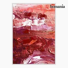 Картина маслом(120x80x4 см) Красный BigBuy Home