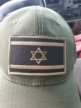 Parche de tela táctico con bordado de la bandera de Israel, brazalete del ejército con gancho y lazo, insignia de combate, 1 Uds.