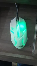 S1 Gaming Mouse 7 Colors LED Backlight Ergonomics USB Wired Gamer Mouse Flank Cable Optical