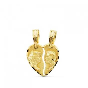 

18K HEART PENDANT PARTY. 13mm