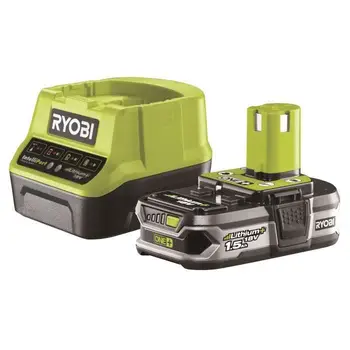 

RYOBI Charger + battery Pack-18V 1.5ah
