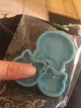 Etiqueta colgante para mascotas, molde de silicona para manualidades, artesanías, herramientas de fundición de joyería, colgantes, molde de resina Epoxy