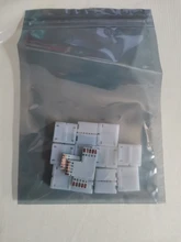 Led-Connector Led-Strip-Light 4PIN 3PIN 5PIN 2PIN for 10mm RGB RGBW RGBWW 5PCS L/T/x-shape