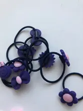 40 unids/lote pelo accesorios caja de regalo elástico para el pelo flor pelo Clip arcos nuevo diadema lindo cintas para los niños