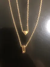 SMJEL-collar con inicial de corazón pequeño para mujer, Gargantilla con nombre de letra personalizada, joyería para mujer, accesorio de regalo