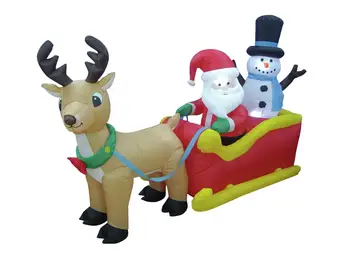

EUROPALMS Inflatable figures SantaÂ's sleigh 200cm