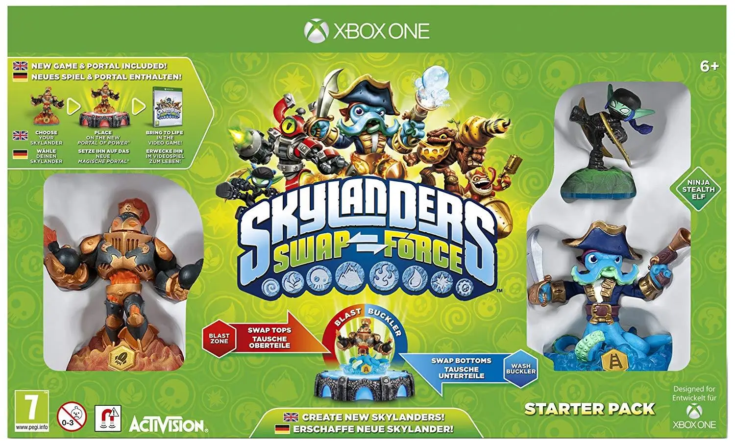 Стартовый набор для xbox ONE SKYLANDERS SWAP FORCE