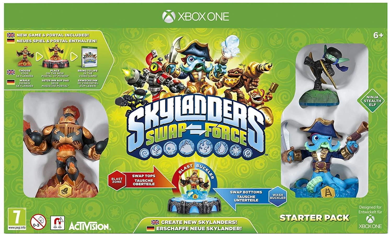 skylanders swap force toys