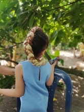 Pelo trenzado sintético 100g 24 pulgadas Single Color degradado verde amarillo Rosa rubia trenza extensión de pelo giro Jumbo MUMUPI