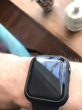 Protector de pantalla de cristal + cubierta para Apple Watch, 44mm, 40mm, 42mm, 38mm, accesorios de parachoques para Apple Watch series 5 4 3 SE 6