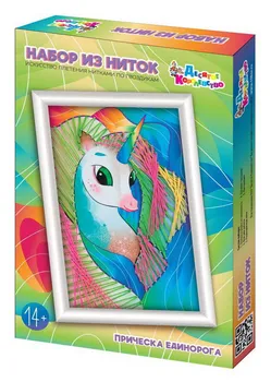 

Set for creativity weaving threads on Carnations "hairstyle of the Unicorn" The Tenth Kingdom 03685dk