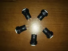 Interruptores de botón momentáneos autobloqueo DS228 DS428, 12mm, interruptor de Botón de Apagado 3A /125VAC 1.5A/250VAC DS-228 DS-428, 6 uds.