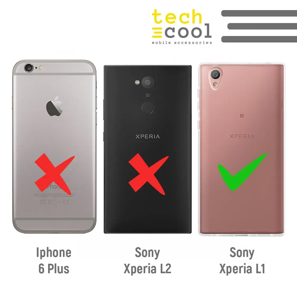 FunnyTech®Чехол-подставка для Sony Xperia L1 силикона L текстуры розового леопарда