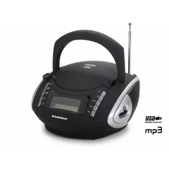 

RADIO STEREO RADIO-CD-MP3-USB Black CD-1592 AUDIOSONIC