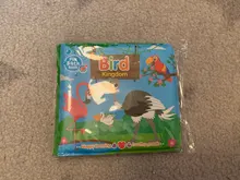 Libros de baño de dibujos animados de EVA para bebé, juguetes educativos para el baño, páginas impermeables, suaves, con silbato BB