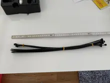 Cable-Tie-Color Releasable Plastic 20pcs-Zip-Ties Black White And 400mm/450mm