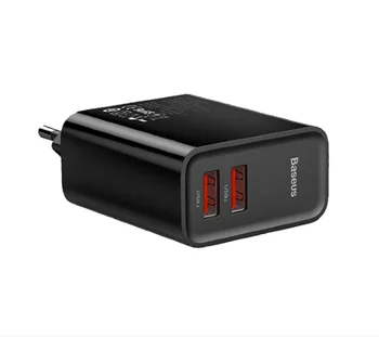 

Зарядное устройство Baseus Speed Dual QC3.0