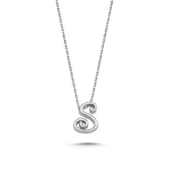 

Silver 925 Set-S-Letter Ghost Pendant