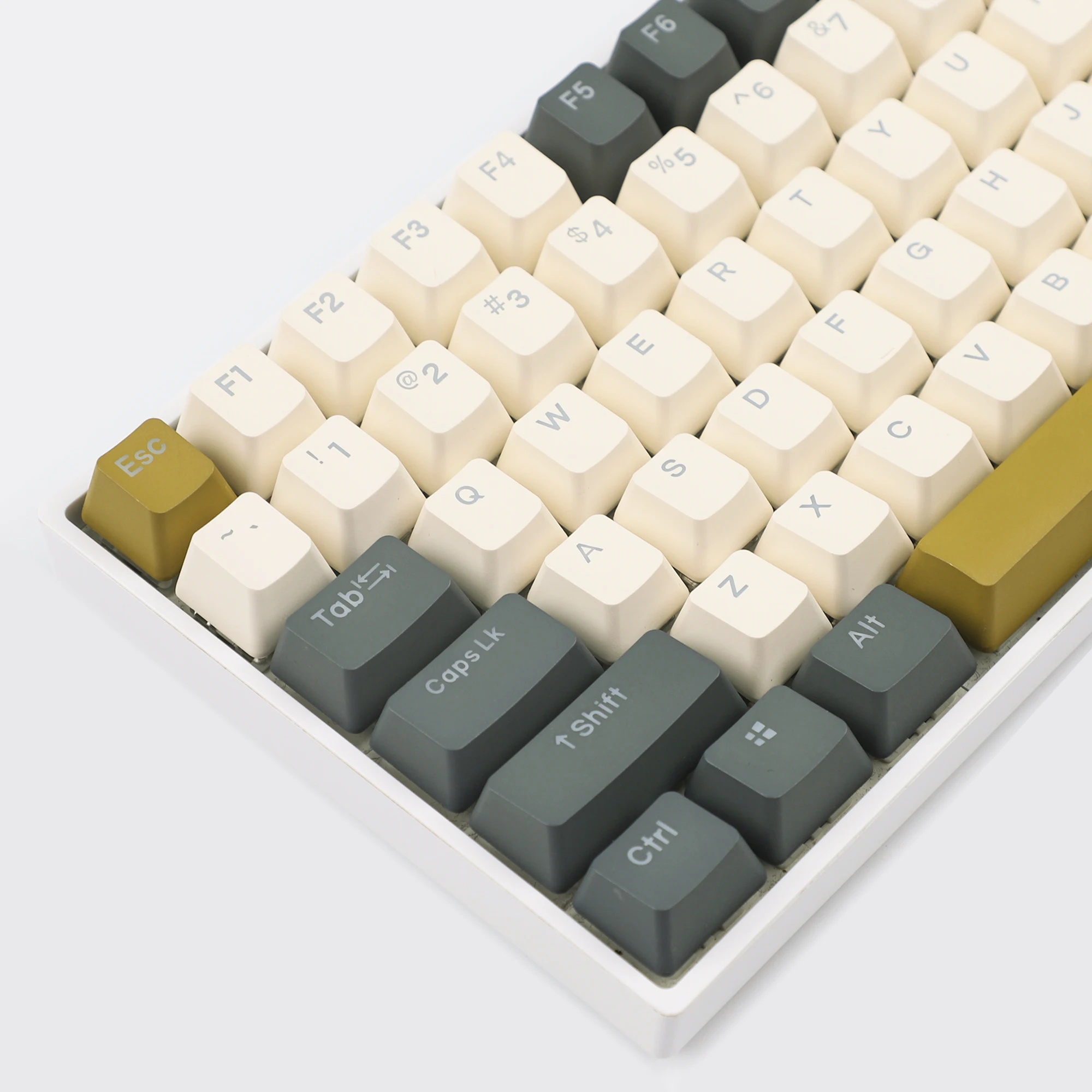 Ymdk Duplo Tiro Shimmer Backlit Keycaps Pbt Oem Perfil Keycap para mx Teclado Mecânico 104 87 84 68 108 122 - Imagem 5