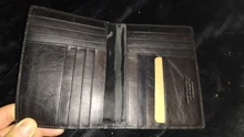 Organizer Wallet Case Cover-Holder Id-Card Travel Passport Black-Color THINKTHENDO Genuine-Leather