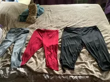 Mallas elásticas de Fitness para mujer, Leggings de cintura alta de talla grande, calados sólidos, informales, de verano