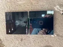 Glass-Panel Controler Remote-Switch Wall-Light Home Automation 1-2-3-Gang Standard 1-Way