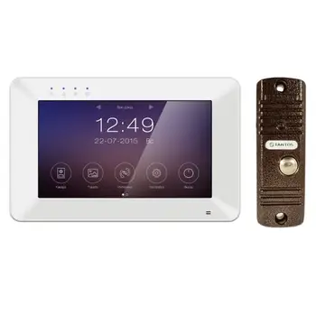 

Kit video doorphone Tantos Rocky Wi-Fi and Walle+ (set of functional doorphone 7 "with call redirection on phone). - video intercom, video doorphone, video doorphone monitor, intercom system, indoor monitor