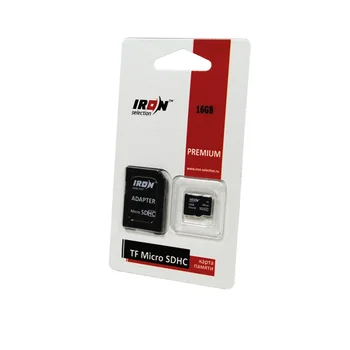 

Memory card iron selection micro SDHC 16 GB Class 6 adapter SD