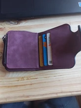 Baellerry-cartera de cuero mate de lujo para mujer, cartera para tarjetas y monedas, monedero pequeño, bolso billetera de mujer
