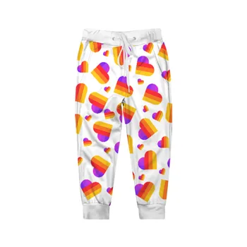 

Детские брюки 3D «LIKE 13» для мальчиков/девочек, Легкие,мягкие и трикотажные с рисунком Полная запечатка