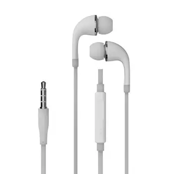 

CONTACT earphones with microphone & connector JACK 3.5 MM White