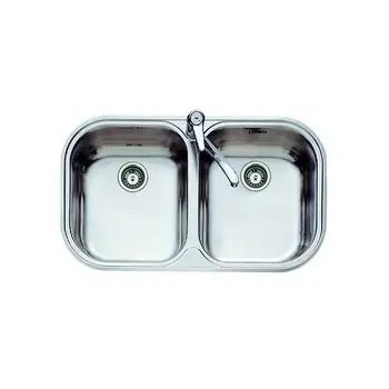 

Sink Two Breasts Teka 11107028 STYLO 2C stainless Steel