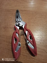 Alicates de pesca MNFT tijera trenzada línea señuelo cortador de gancho removedor etc. herramienta de corte de pescado Uso de pinzas tijeras multifunción