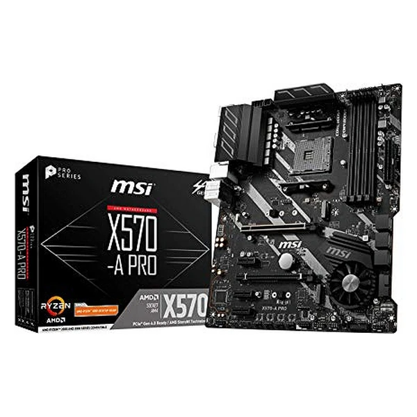 Материнская плата MSI X570 A Pro ATX DDR4 AM4|Материнские платы для ноутбуков| |