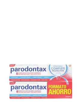 

Parodontax duplo complete protection toothpaste 2x75ml healthy gums and strong teeth.