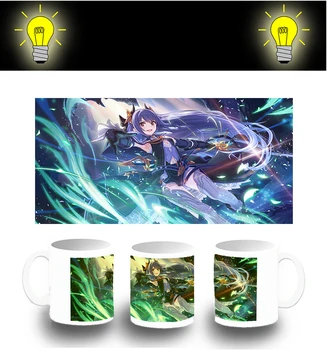 

CUP PHOTOLUMINESCENT PRINCESS CONNECT REI glitter mug