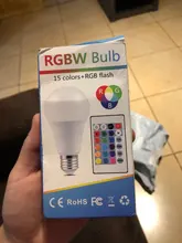 Bulb-Lights Led-Lamp Remote-Control Light-110v Lampada-Changeable Colorful 220v E27 10W