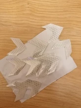 10 unids/set coche pegatina reflectante flecha cinta de advertencia de seguridad pegatina para coche parachoques maletero Reflector peligro cinta estilo de coche