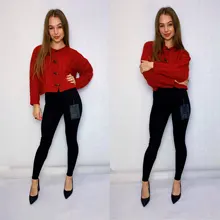 Skinny Jeans Leggings Pencil-Pants Elastic Push-Up BIVIGAOS Sexy High-Waist Women 